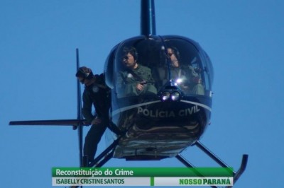 Isabelly Cristine Santos: Reconstituição do crime acontece em Pontal do Paraná (Vídeo)