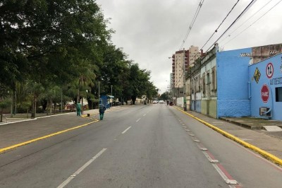 Rua Júlia da Costa começará a receber os preparativos para o desfile cívico em comemoração ao aniversário de Paranaguá