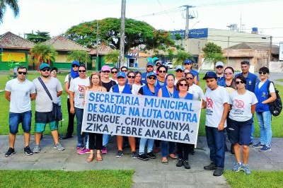 Secretaria de Saúde de Paranaguá faz pedágio educativo para conscientizar população
