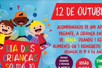 Aquário de Paranaguá promove o Dia das Crianças Solidário 