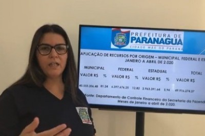 PARANAGUÁ: Audiência Pública Virtual apresenta prestação de contas das ações relativas à saúde pública