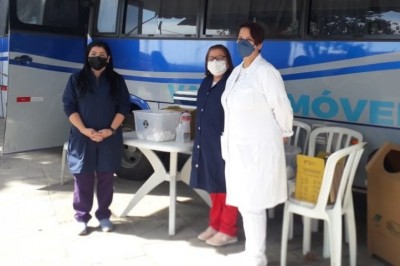 Contra a Gripe: 700 pessoas são vacinadas em ação na Ilha dos Valadares em Paranaguá 