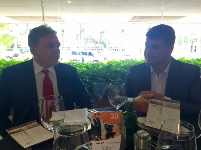 Almoço com o Senador Álvaro Dias