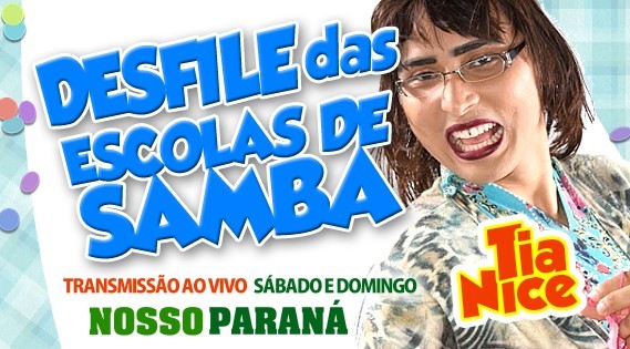 Nosso Paraná faz a transmissão ao vivo dos desfiles das escolas de samba 