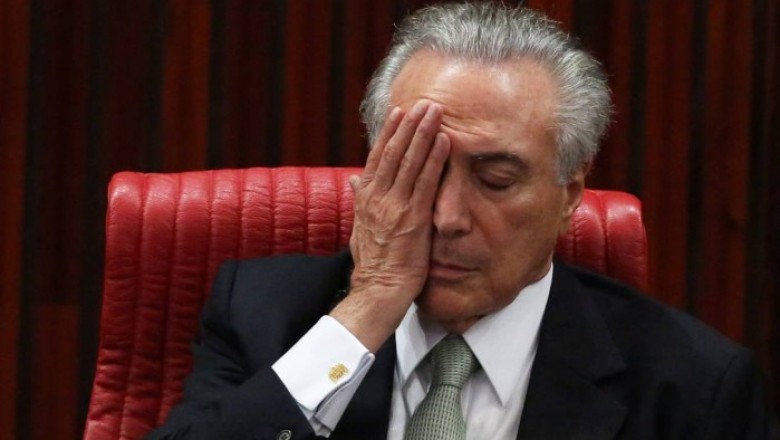 Temer diz que não irá tolerar ser chamado de golpista