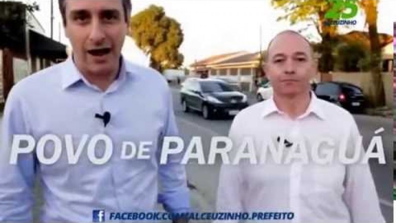 Vídeos dos programas eleitorais dos candidatos a Prefeito em Paranaguá