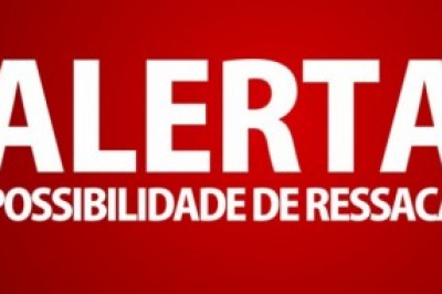 Simepar alerta para possibilidade de nova ressaca nesta tarde em todo o litoral do Paraná