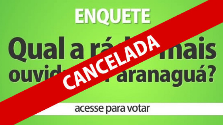 Enquete das rádios de Paranaguá foi cancelada