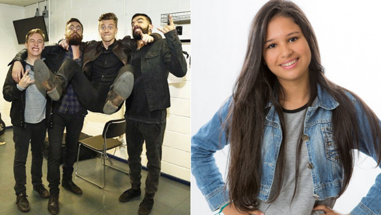 Scalene aprova versão de 'Amanheceu' cantada no 'The Voice Kids' e Ystefani vibra com recado: 'Que lindo'