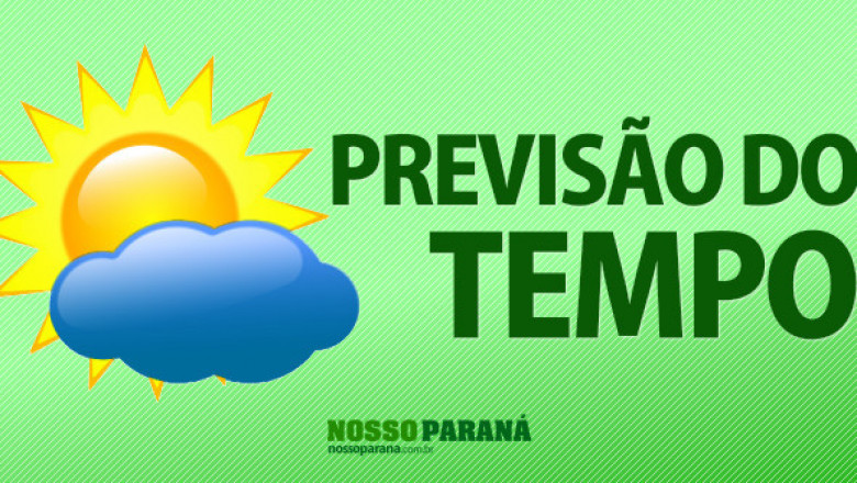 Simepar prevê possibilidade de pancadas de chuva à noite no Litoral