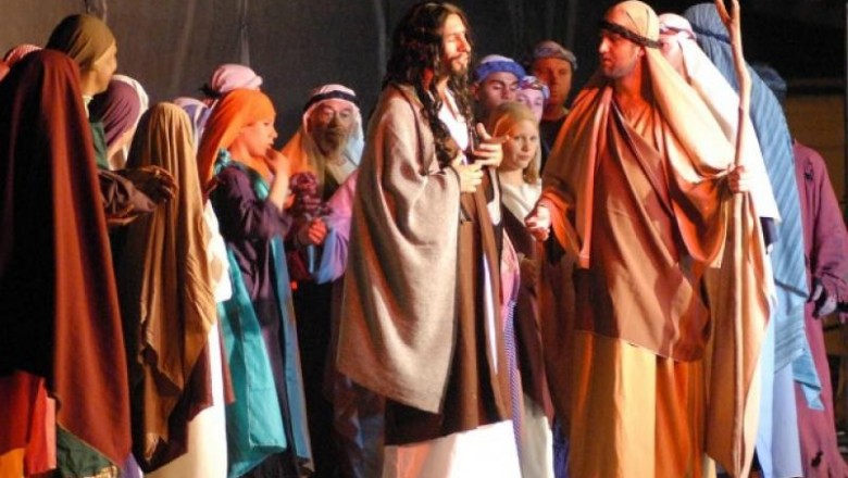 PAIXÃO DE CRISTO: 114 pessoas estão envolvidas para realizar espetáculo no dia 14