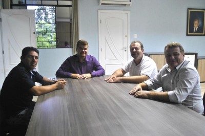 Marcelo Roque recebe visita dos presidentes das Câmaras de Paranaguá, Morretes e Pontal do Paraná
