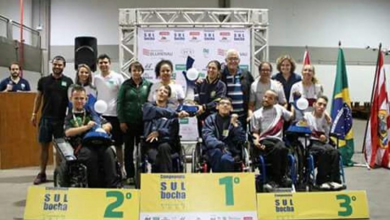 Associação Paralímpica de Paranaguá conquista o 1º lugar geral por equipes em campeonato