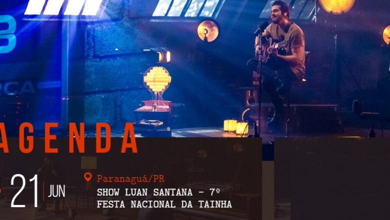 Luan Santana faz show hoje (21) em Paranaguá 