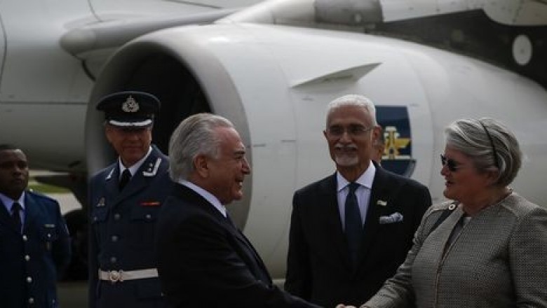 Temer pede a noruegueses que façam parte de 'momento próspero' brasileiro