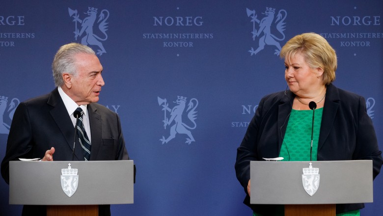 Preocupada com a Lava Jato, premiê da Noruega cobra ‘limpeza’