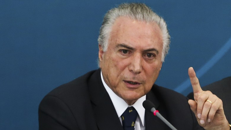 Temer faz pronunciamento à nação; veja como foi
