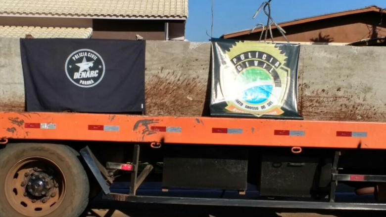 Denarc apreende duas toneladas de maconha em carga de vigas de concreto para construção civil