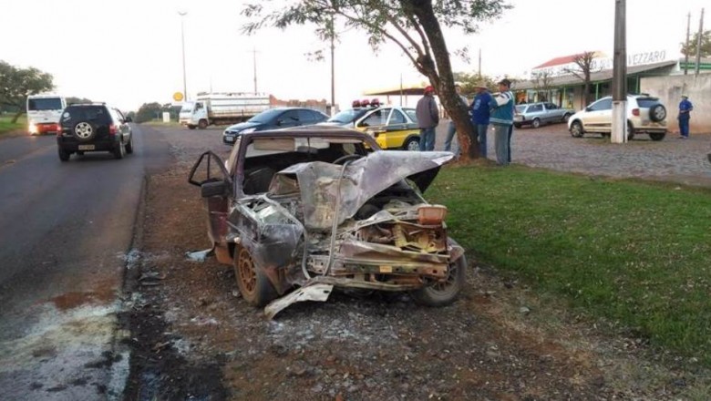 Motorista morre em acidente na BR-158