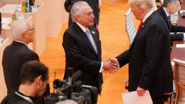 Trump elogiou economia do Brasil, diz Temer no Twitter