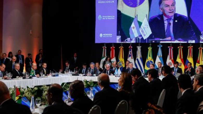 Com Temer, Brasil assume presidência temporária do Mercosul