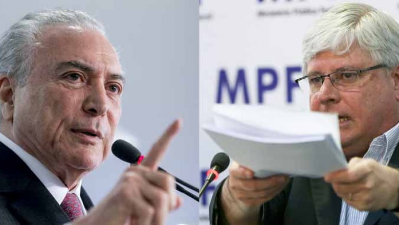 Temer pede ao STF suspeição de Janot