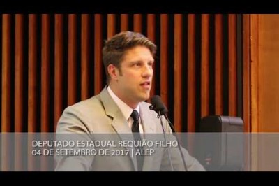 Denúncia divulgada na mídia brasileira sobre escândalos de corrupção no Paraná dá o tom do discurso de Requião Filho nesta segunda-feira.