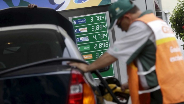 Petrobras anuncia alta de 0,80% na gasolina e queda de 0,20% no diesel