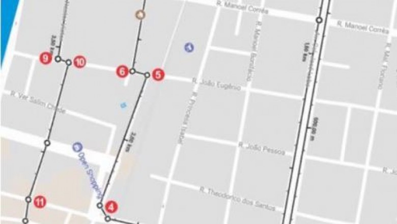 Ruas centrais de Paranaguá serão interditadas no próximo domingo