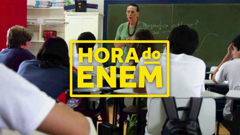 Hora do Enem faz revisão de assuntos na semana do exame
