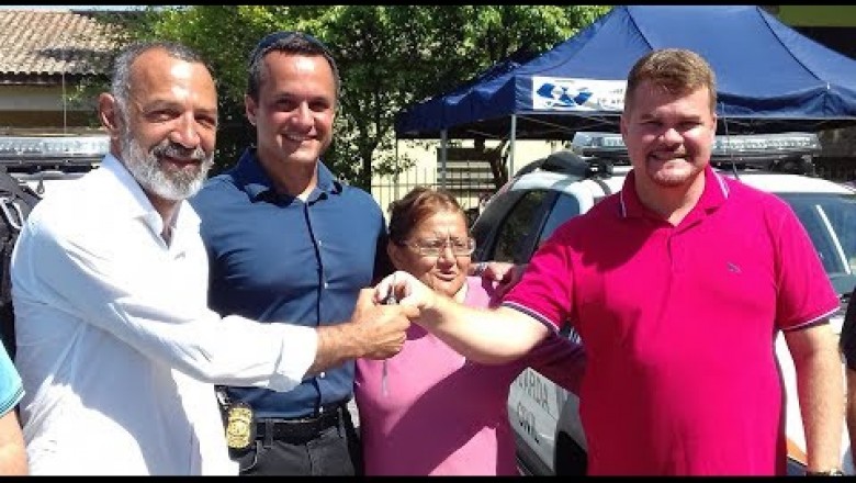 (Vídeo) População de Paranaguá passa a contar com mais duas viaturas da Guarda Civil