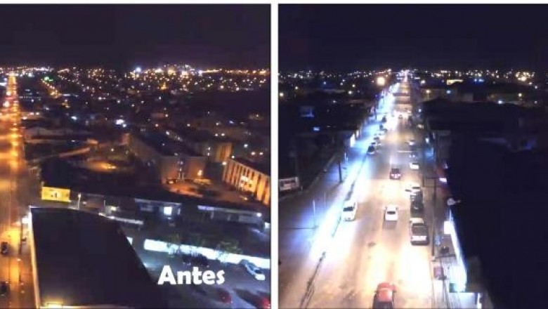 (Vídeo) Mais de mil lâmpadas trocadas em importantes vias públicas em Paranaguá