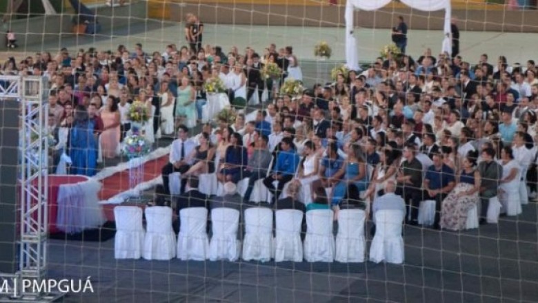 Casamento Coletivo em Paranaguá une 238 casais