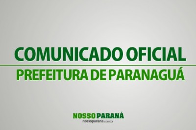 Prefeitura emite comunicado oficial sobre a cobrança de esgoto em Paranaguá 