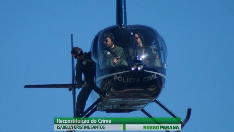 Isabelly Cristine Santos: Reconstituição do crime acontece em Pontal do Paraná (Vídeo)