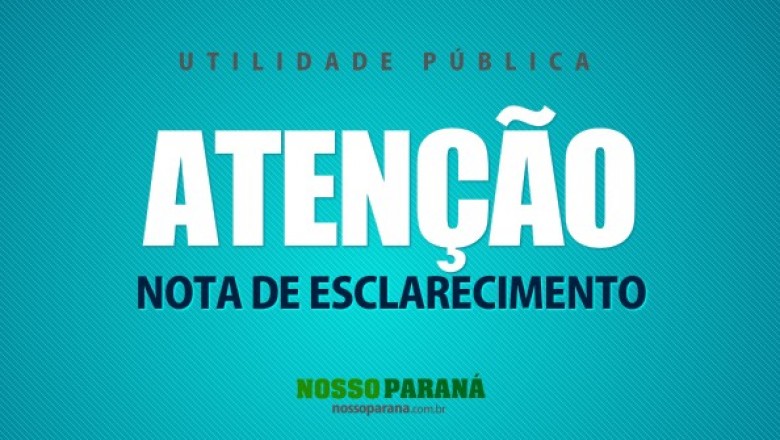 Nota de esclarecimento – Posto de saúde da Vila Guarani em Paranaguá tem três médicos atendendo
