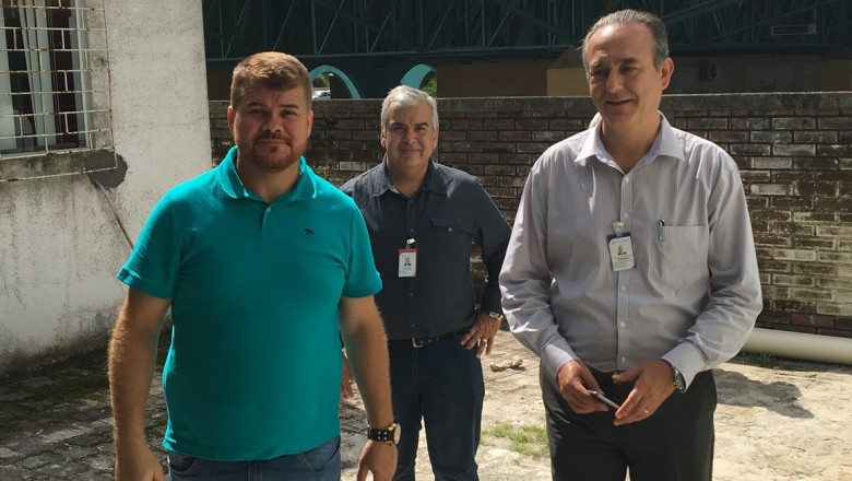 (Vídeo) Visita da equipe técnica do Hospital Erasto Gaertner para a escolha do local em Paranaguá
