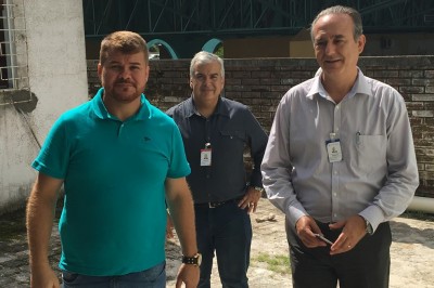 (Vídeo) Visita da equipe técnica do Hospital Erasto Gaertner para a escolha do local em Paranaguá