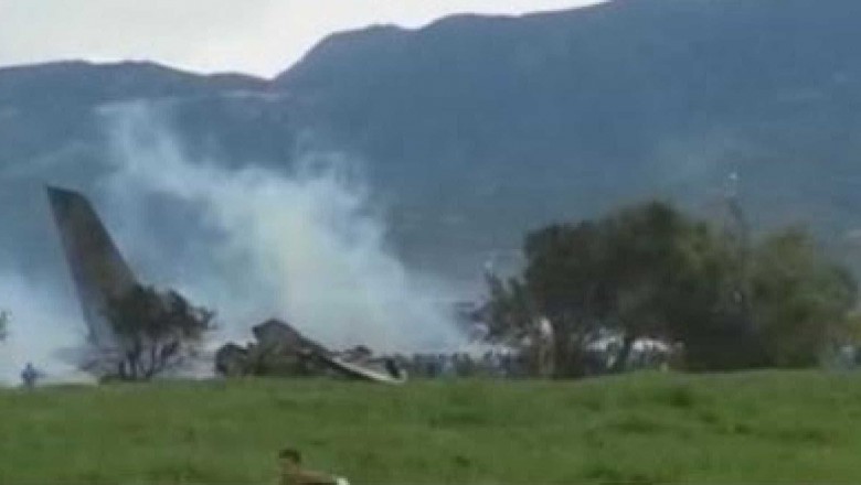 Chega a 257 o número de mortos em queda de avião na Argélia