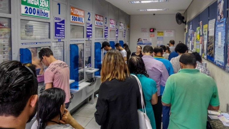 Um apostador leva prêmio de R$ 1 milhão da Lotomania