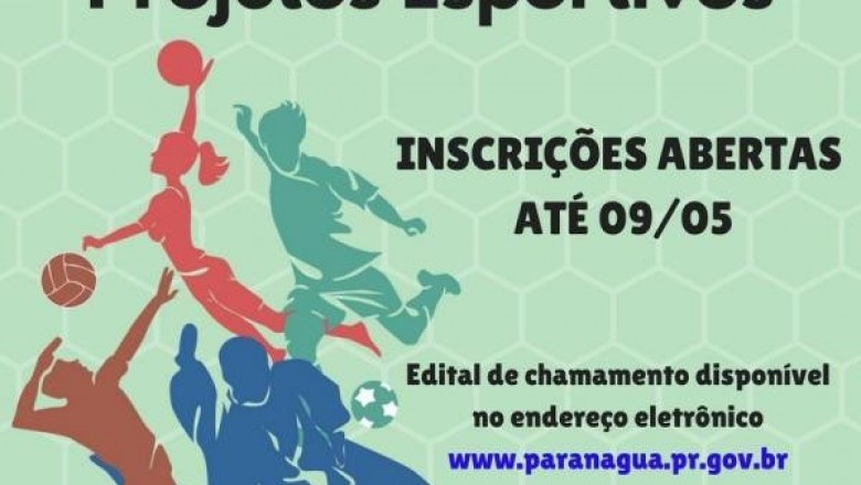 Seleção de Projetos Esportivos continua até dia 09