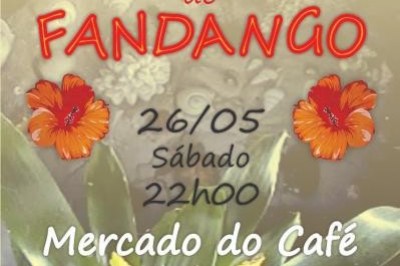 Sábado tem Baile de Fandango no Mercado do Café em Paranaguá