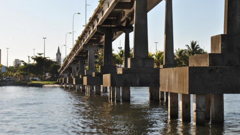 Início da obra na passarela da Ilha dos Valadares foi prejudicado pela greve dos caminhoneiros