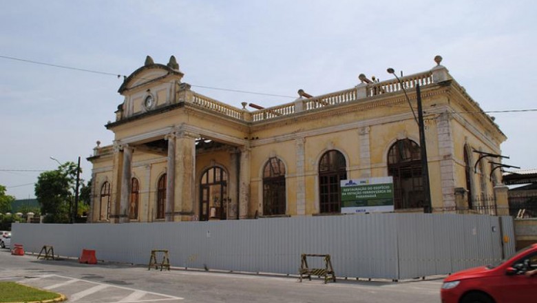 Empresa desiste de continuar obra da Estação Ferroviária