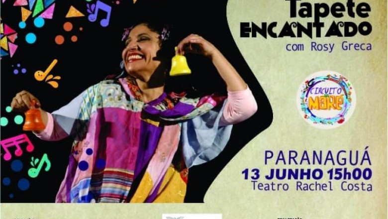 Teatro Rachel Costa receberá a peça teatral 'Tapete Encantando'