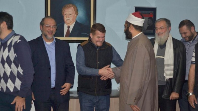 Prefeito Marcelo Roque recebe representantes da comunidade muçulmana de Paranaguá