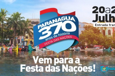 Feira das Nações nos 370 anos de Paranaguá