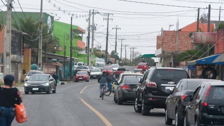 Jardim Santos Dumont é contemplado com pavimentação asfáltica