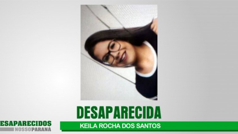 ALERTA DE DESAPARECIMENTO DE PESSOA - KEILA ROCHA DOS SANTOS