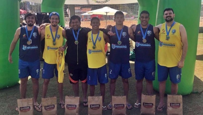 AHPA/SESPOR é Bronze no Brasileiro de Handebol de Areia